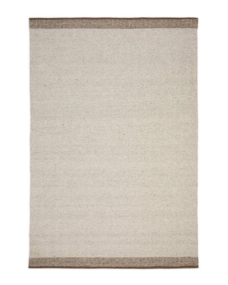 Ковер из бежевой шерсти Nifelia, 200 x 300