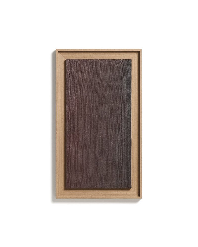 Абстрактная картина ручной работы Breon бордовый цвет, 40 x 70 см
