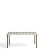 Уличный стол Brai из оцинкованной стали бежевого цвета, 180 x 90 см