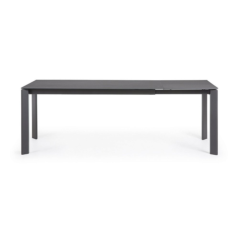 Стол Atta 160 (220) x90 графит керамический