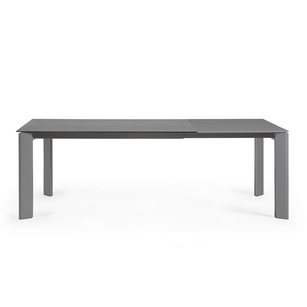 Стол Atta 160 (220) x90 графит керамический