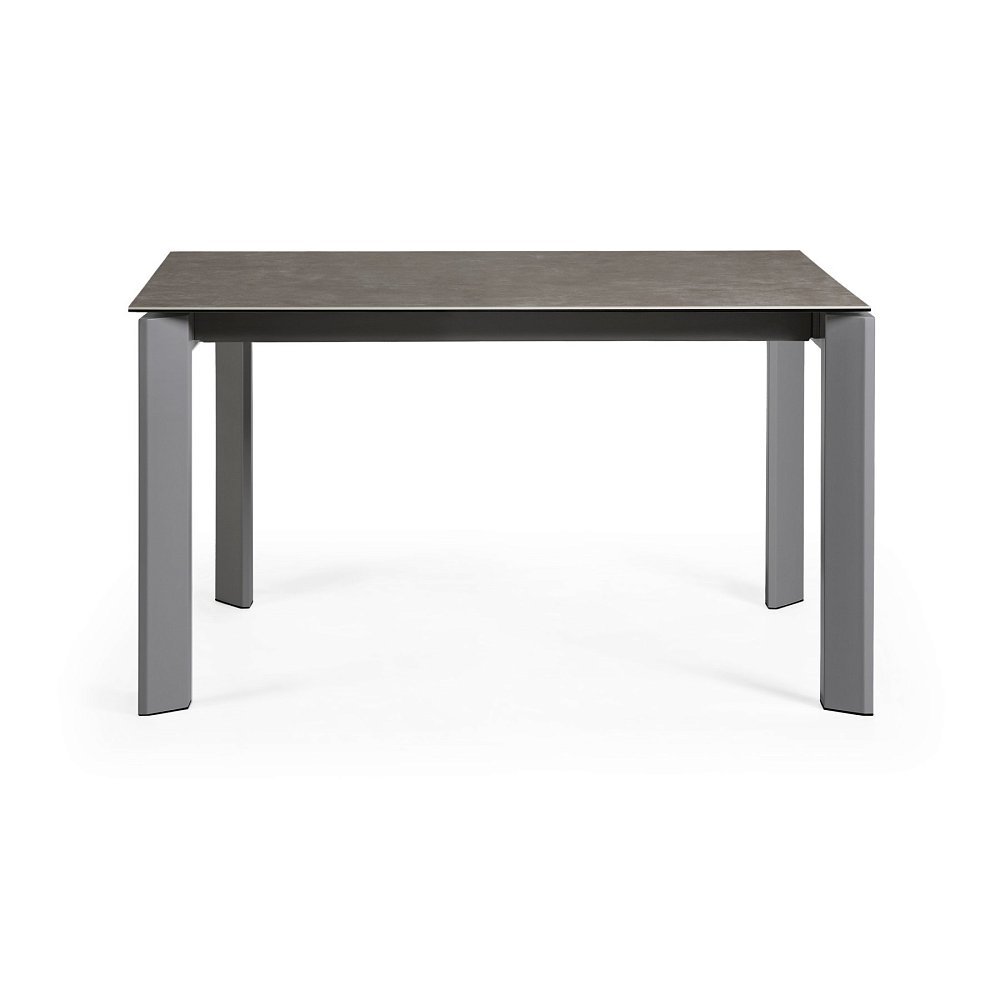 Стол Atta 140 (200) x90 графит керамика