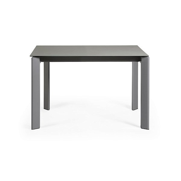 Стол Atta 120 (180) x80 антрацит, керамика
