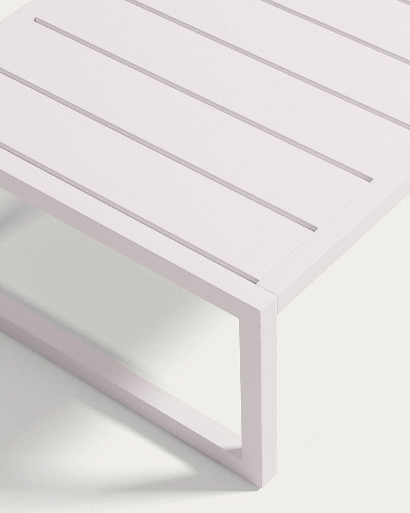 Comova Столик для улицы из белого алюминия 60 x 60 см