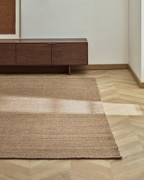 Ковер Ardelia из синтетических волокон бежевый 200 x 300 см