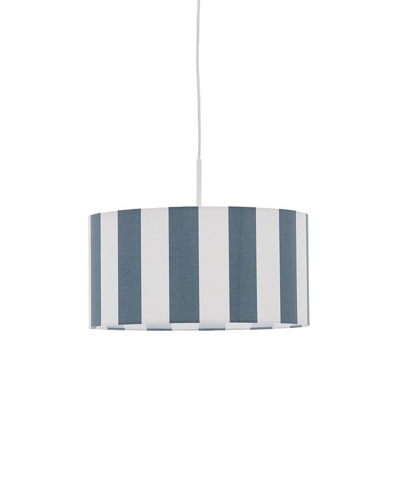 Ciral Абажур потолочного светильника с синими и белыми полосками Ø 40