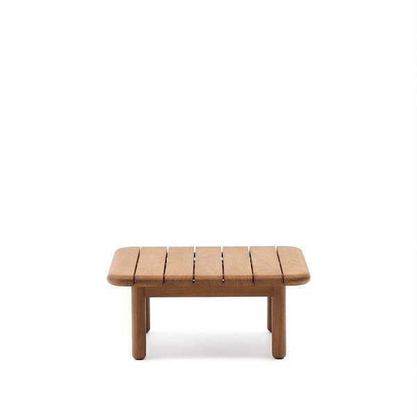 Журнальный столик Turqueta из массива тикового дерева, 70 x 70 см