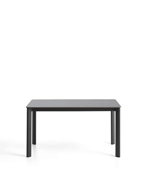 Уличный стол Anafi с графитовой столешницей из спеченного камня, 140 x 80 см