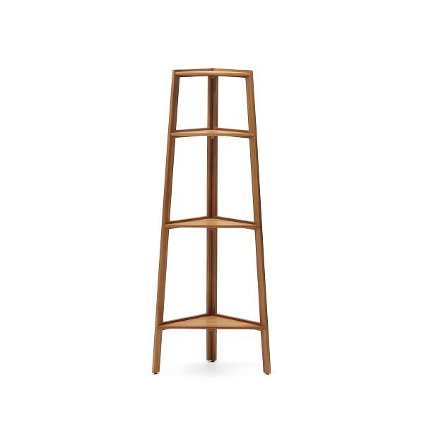 Victora Уличный стеллаж из массива акации 42 x 150 см