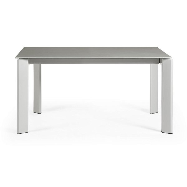 Стол Atta160 (220) x90 серый керамика
