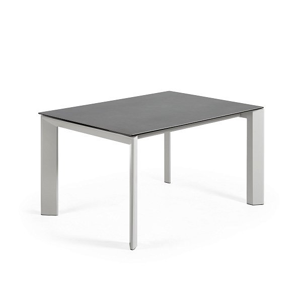 Стол Atta140 (200) x90 серый керамика