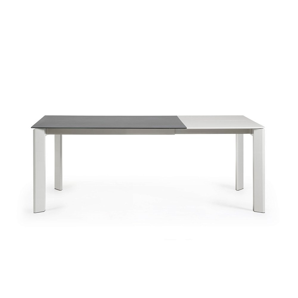 Стол Atta140 (200) x90 серый керамика