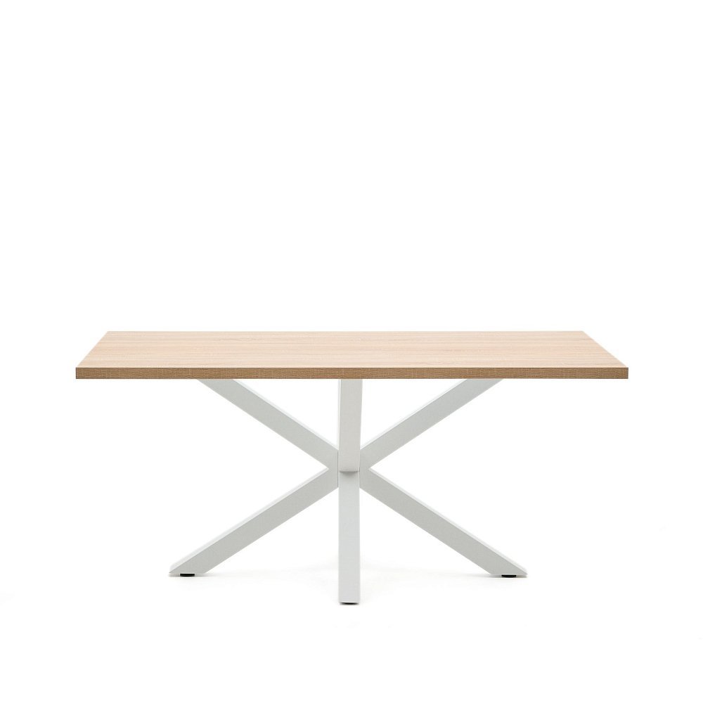 Стол Arya 160x100 белый натуральный