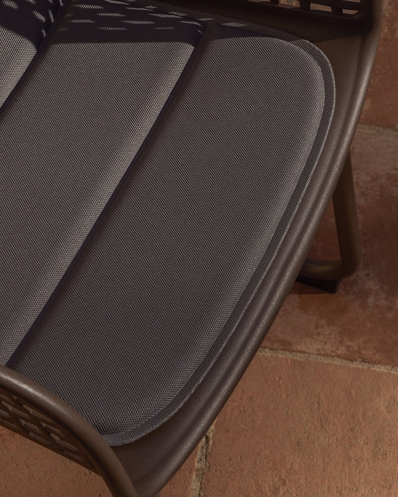 Подушка для стула Sindera графитовая 45 x 43 см