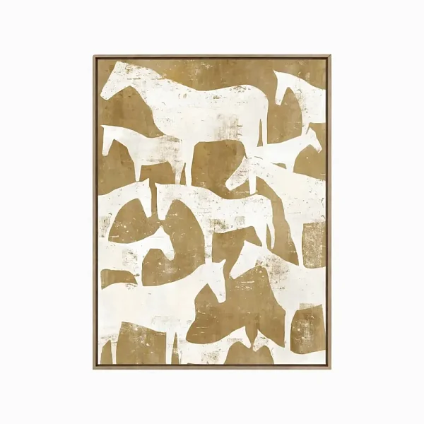 Постер Horses 140х100