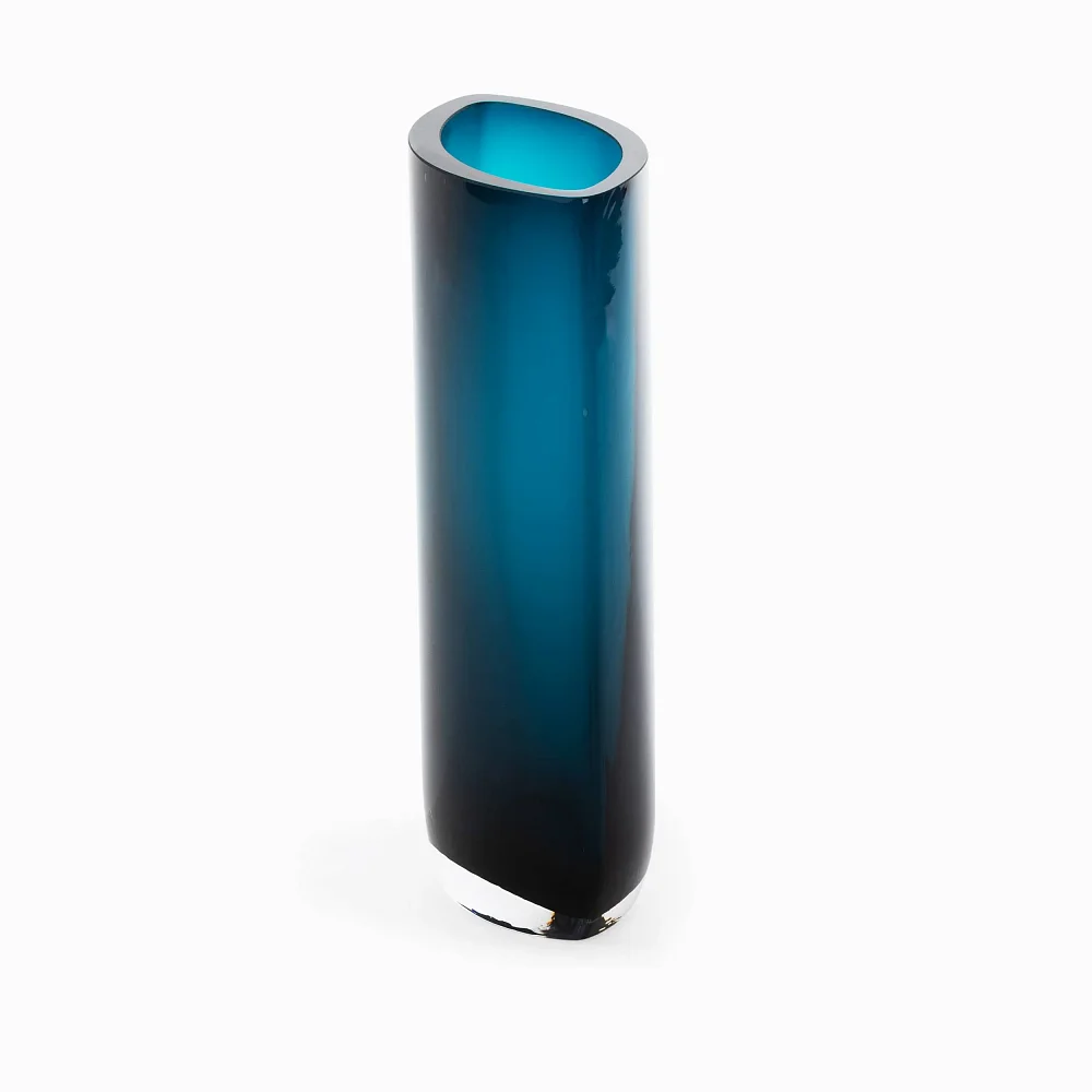 Ваза Blade Blue высота 40