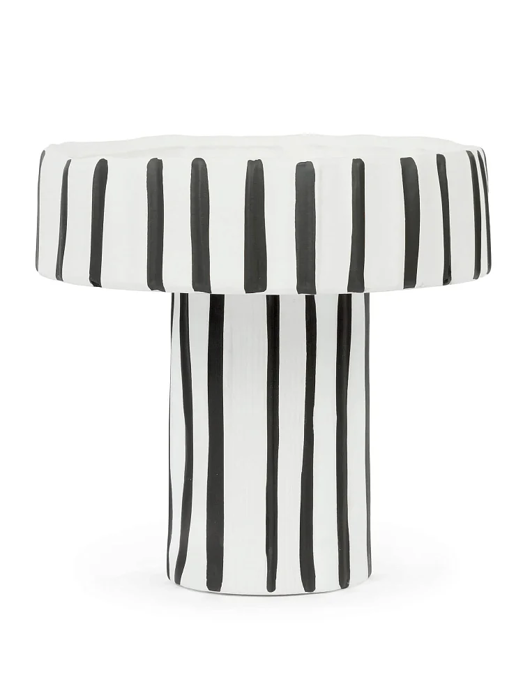 Ваза Black and White Ceramic