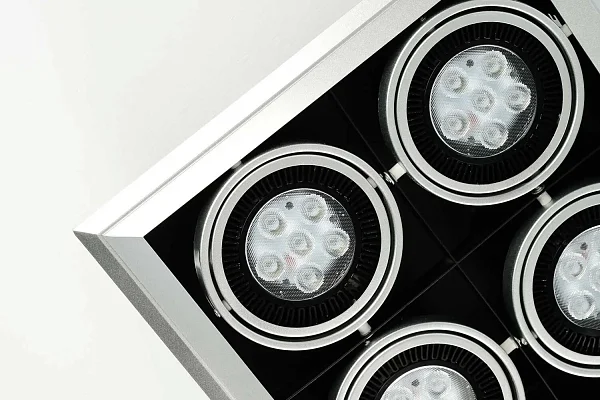 Встраиваемый потолочный светильник Grille Lamp 4 ширина 36