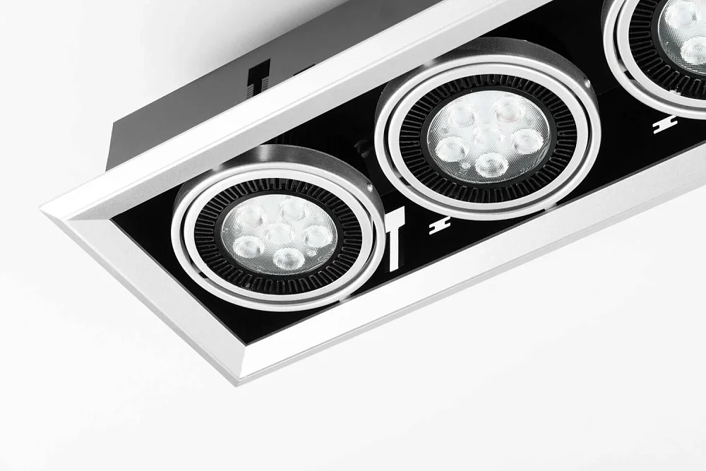 Встраиваемый потолочный светильник Grille Lamp 3 ширина 21