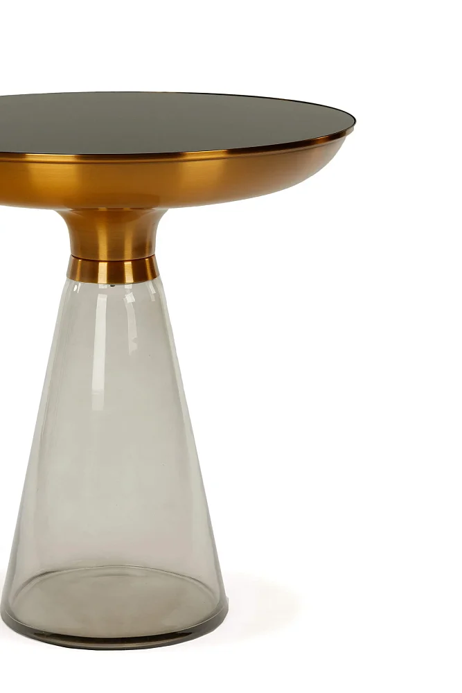 Кофейный столик Vaso glass диаметр 52