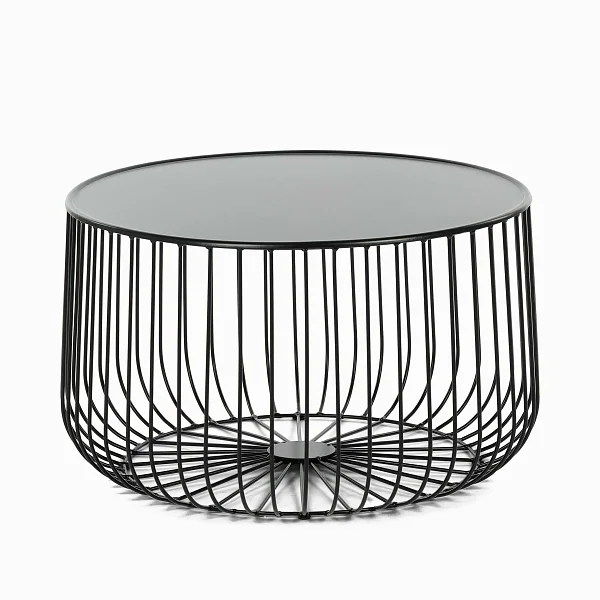 Кофейный столик Flat cage диаметр 65