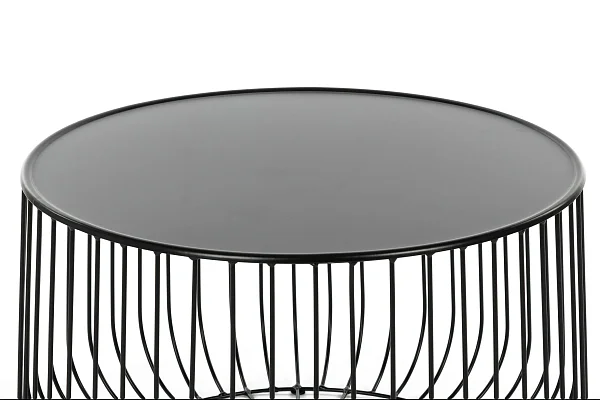 Кофейный столик Flat cage диаметр 65