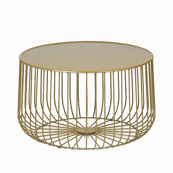 Кофейный столик Flat cage диаметр 65