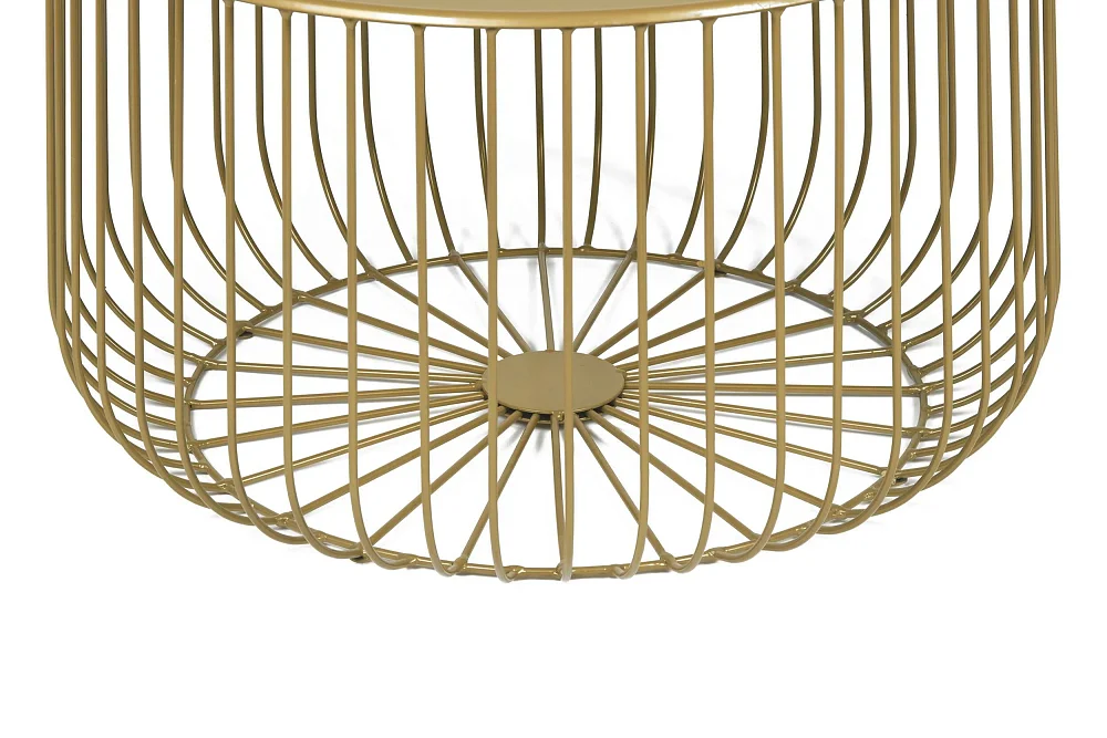 Кофейный столик Flat cage диаметр 65