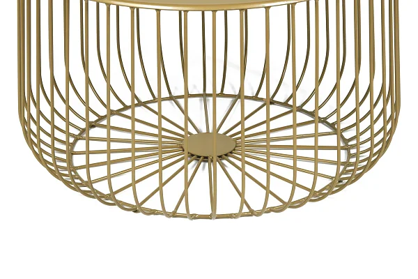Кофейный столик Flat cage диаметр 65