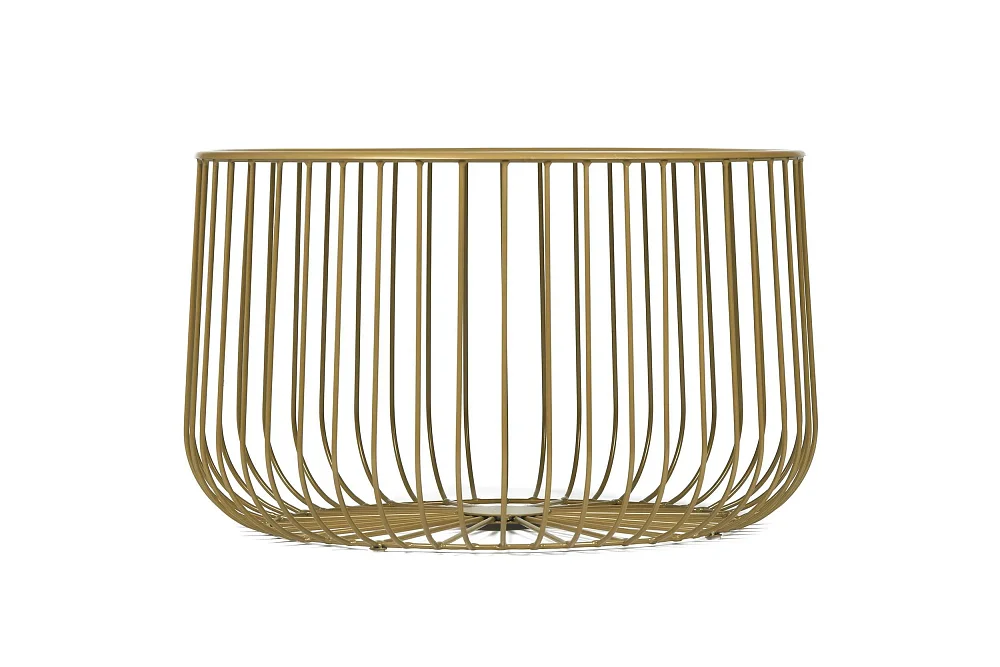 Кофейный столик Flat cage диаметр 65