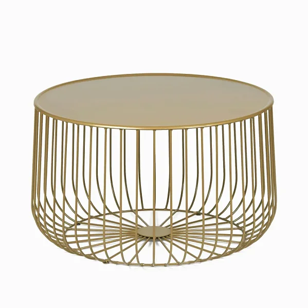 Кофейный столик Flat cage диаметр 65