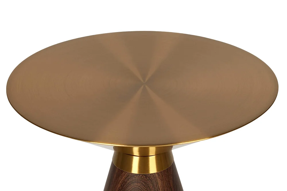 Кофейный столик Vaso Gold диаметр 49