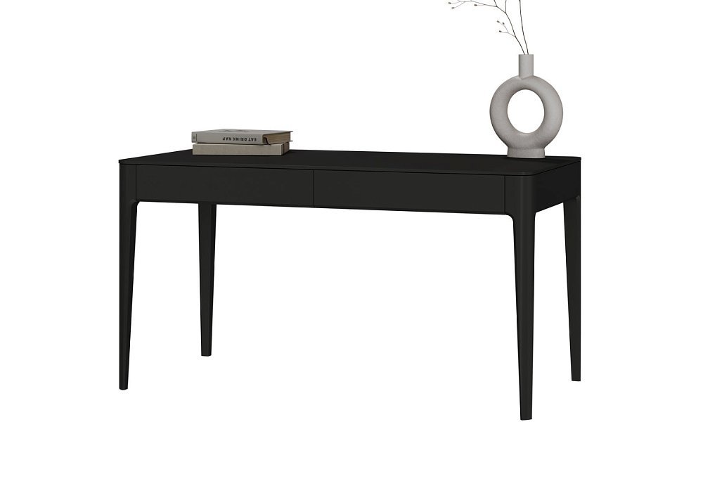Стол письменный Type oak 140*70 см (чёрный)