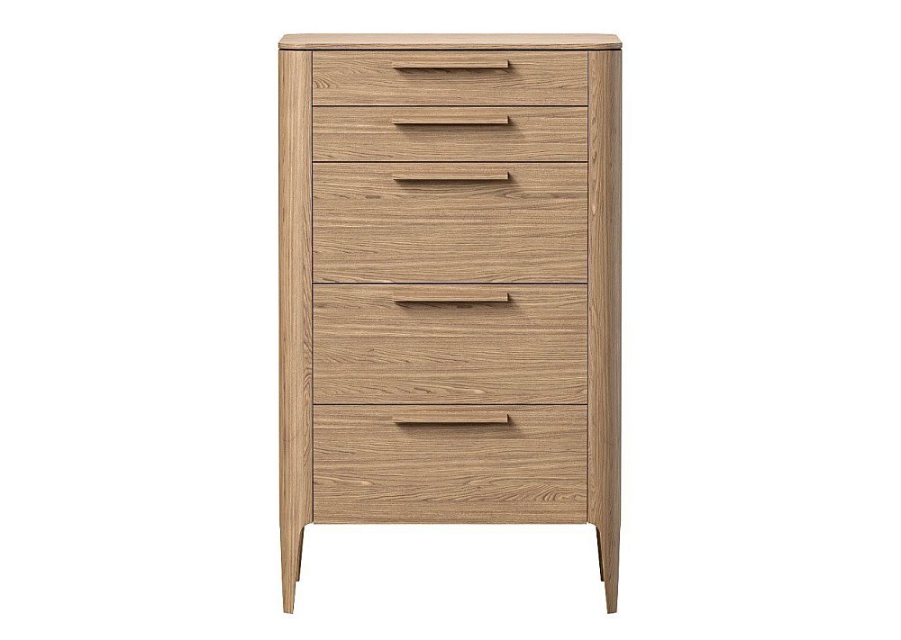 Комод Type oak высокии? 5 ящиков (натуральный дуб)