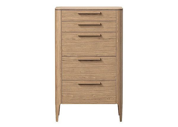 Комод Type oak высокии? 5 ящиков (натуральный дуб)