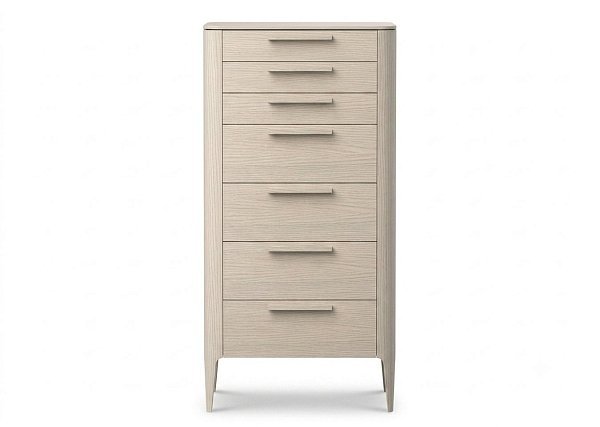 Комод Type oak высокии? 7 ящиков (беленый дуб)