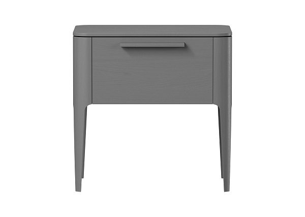 Тумба прикроватная Type oak 1 ящик (серый)