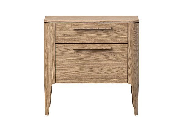 Тумба прикроватная Type oak 2 ящика ширина 50 см (натуральный дуб)