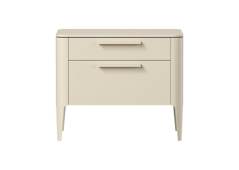Тумба прикроватная Type oak 2 ящика ширина 60 см (дымка)