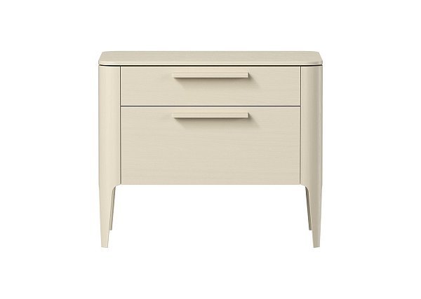 Тумба прикроватная Type oak 2 ящика ширина 60 см (дымка)