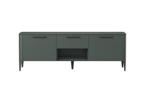 Тумба Type oak под ТВ ширина 160 см (темно-серый)