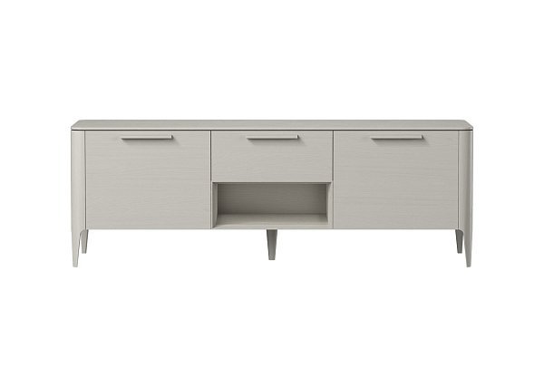 Тумба Type oak под ТВ ширина 160 см (серо-бежевый)