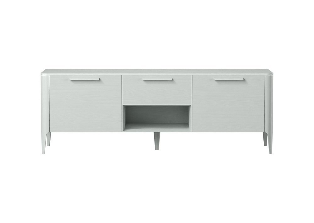 Тумба Type oak под ТВ ширина 160 см (светло-серый)