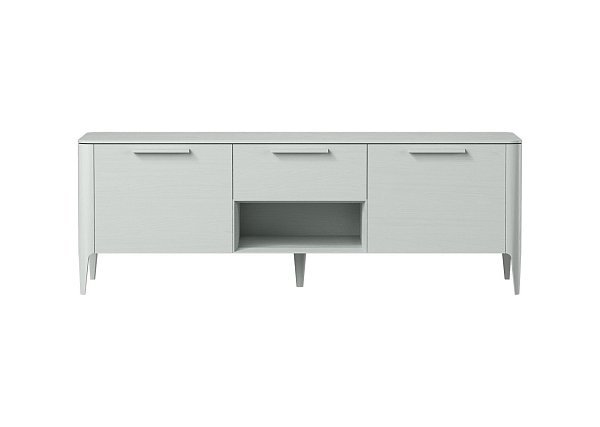 Тумба Type oak под ТВ ширина 160 см (светло-серый)