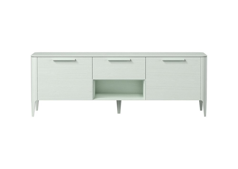 Тумба Type oak под ТВ ширина 160 см (белый)