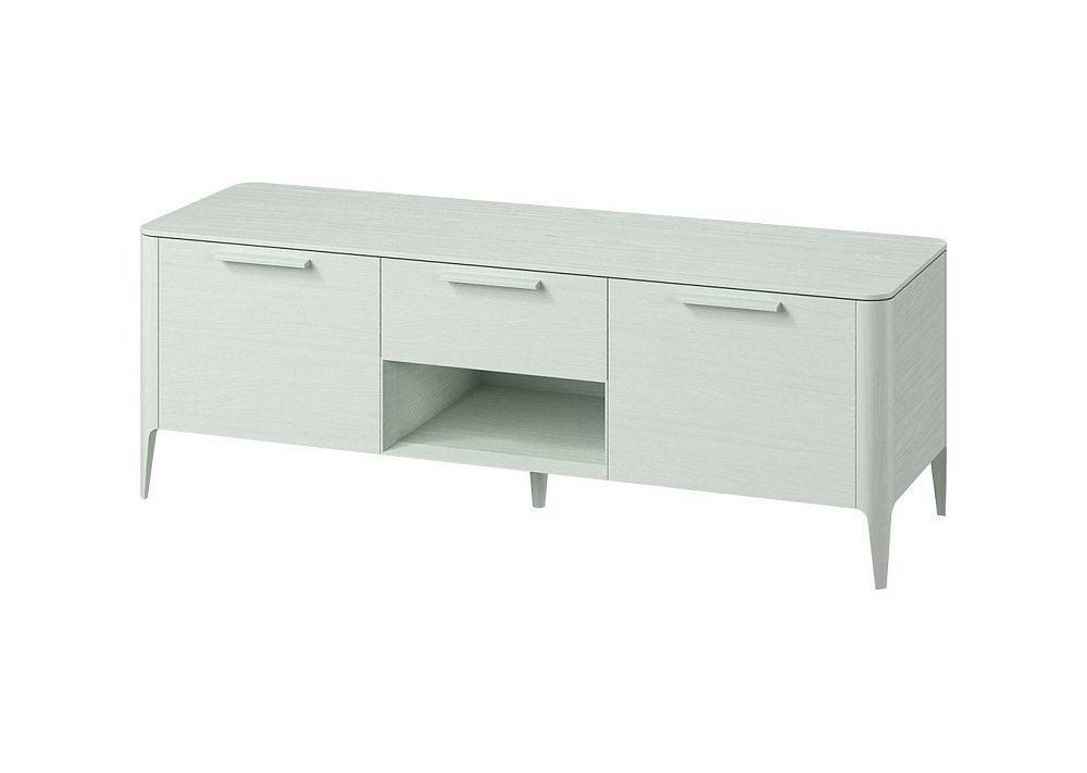 Тумба Type oak под ТВ ширина 160 см (белый)