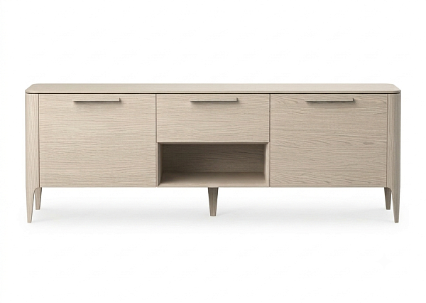 Тумба Type oak под ТВ ширина 160 см (беленый дуб)
