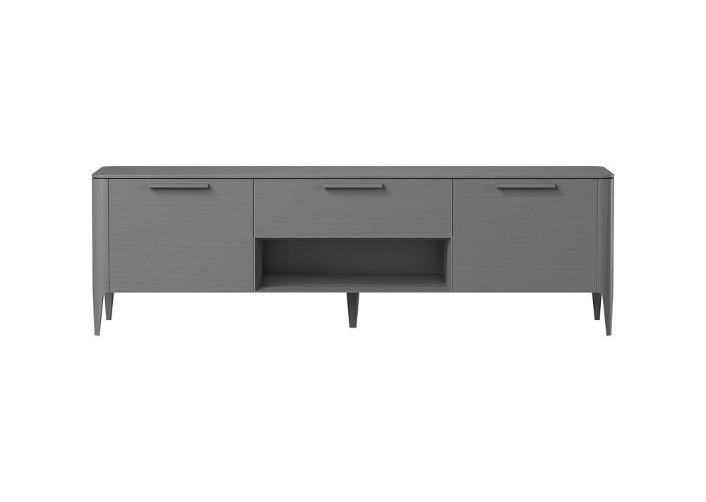 Тумба Type oak под ТВ ширина 180 см (серый)