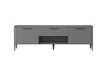 Тумба Type oak под ТВ ширина 180 см (серый)