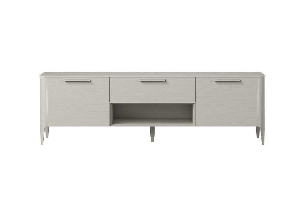 Тумба Type oak под ТВ ширина 180 см (серо-бежевый)